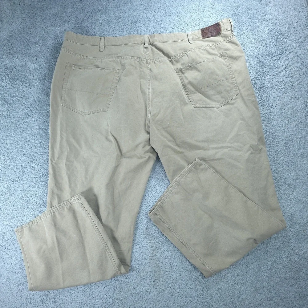 Polo Ralph Lauren Pants Mens 50x30 Beige Chino Straight Leg 5 Pocket Cotton